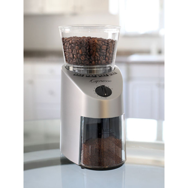 Capresso Infinity Conical Electric Burr Coffee Grinder & Reviews Wayfair